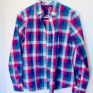 Brooks Brothers 346 Colorful Plaid Shirt
